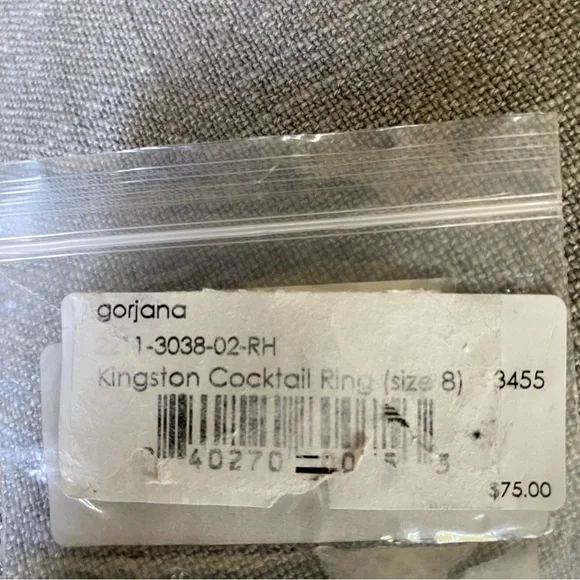 👀2 x HOST PICK👀 NWT Gorjana Kingston Cocktail Ring - Picture 7 of 8